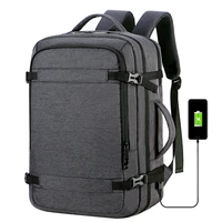 2022 mens backpack multifunctional waterproof usb charging bags male business laptop backpack travel casual hand held rucksack