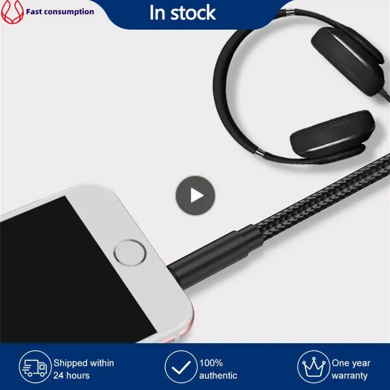 

Easy To Use Headphone Extension Cable Durable And Reliable Universal Compatibility Headphone Speaker Portable And Lightweight