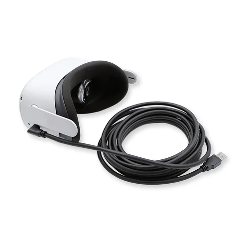 Зарядный кабель для Meta Quest Pro/2/3/3S, шнур зарядного устройства, 5 м, кабель для передачи данных очков VR, кабель питания, аксессуары для очков VR, зарядный кабель