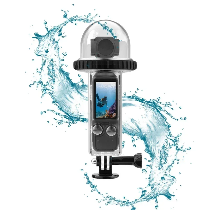 Фото Водонепроницаемый чехол для DJI OSMO POCKET 3, защитный чехол для подводного дайвинга и плавания, устойчивый к падениям чехол, аксессуары для карданной камеры №3