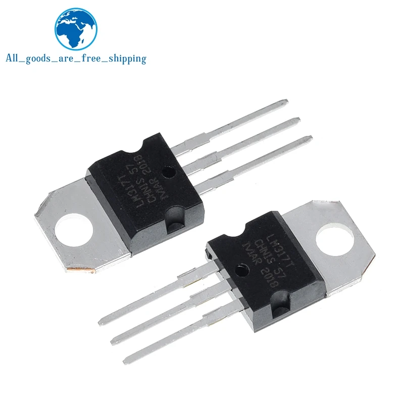 

Регуляторы напряжения TZT LM317 10/30 шт