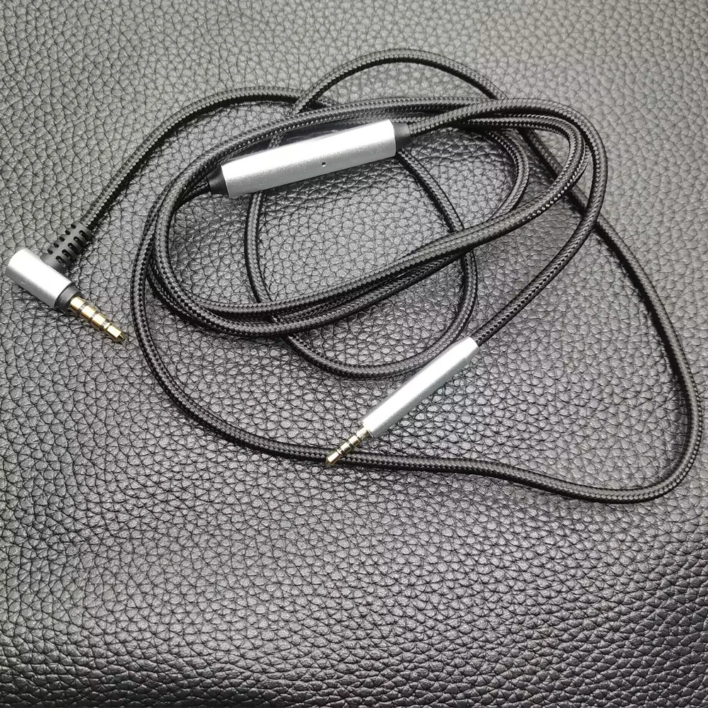 Фото Кабели POYATU QC45 для наушников Bose QuietComfort 35 45 QC25 QC35 NC700 OE2 OE2i, сменные шнуры с микрофоном и пультом дистанционного управления №4