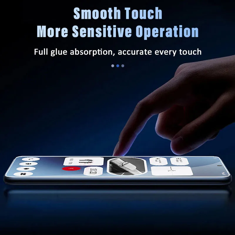 2-4 шт. закаленное стекло для телефона Nothing (2a) Plus Защитная пленка экрана Phone (2) (1) HD CMF