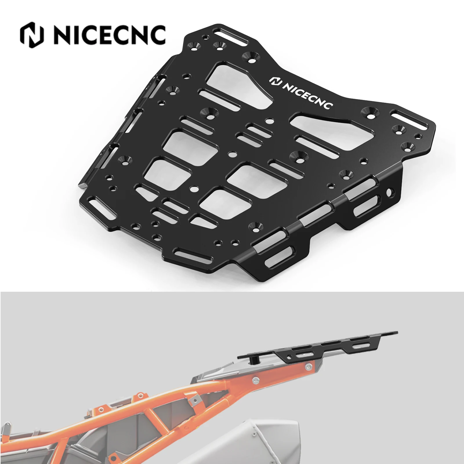 Задняя багажная стойка для мотоцикла KTM 790 Adventure 2019-2024 кронштейн чемодана