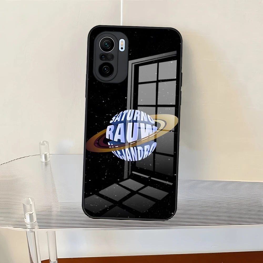 Singer Rauw Alejandro Playa Saturno Чехол для телефона Redmi 13 12 13c 12c Note Pro Plus 11 10 12s 11s Стеклянный