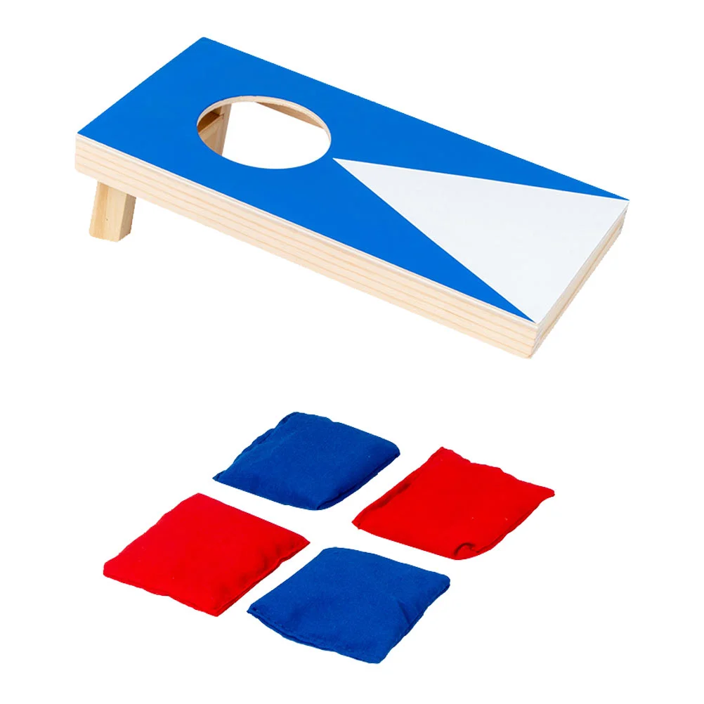 

Sandbag Game Wooden Toss Corn Hole Intellectual Education Throwing Bean Cornhole Board