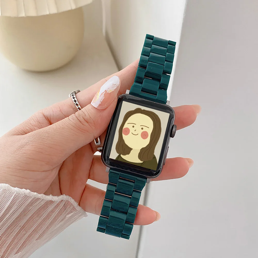 Ремешок на запястье с металлической пряжкой для Apple Watch IWatch Series 6 5 4 3 2 1 SE 42 мм 38 44 40