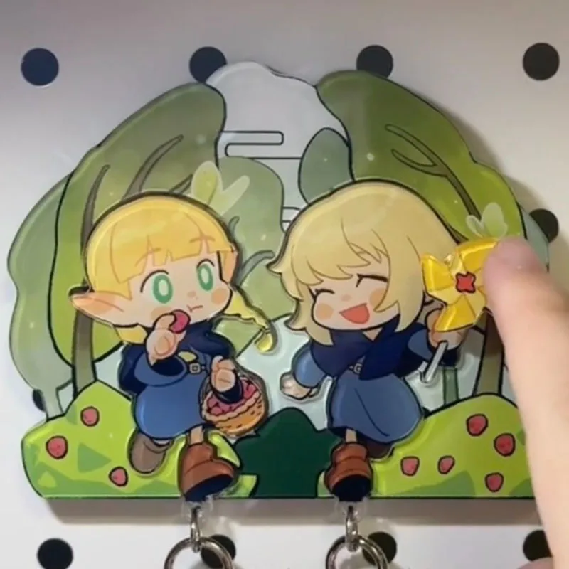 Аниме Delicious in Dungeon Marcille Falene брелок для косплея акриловый ключей магнит на