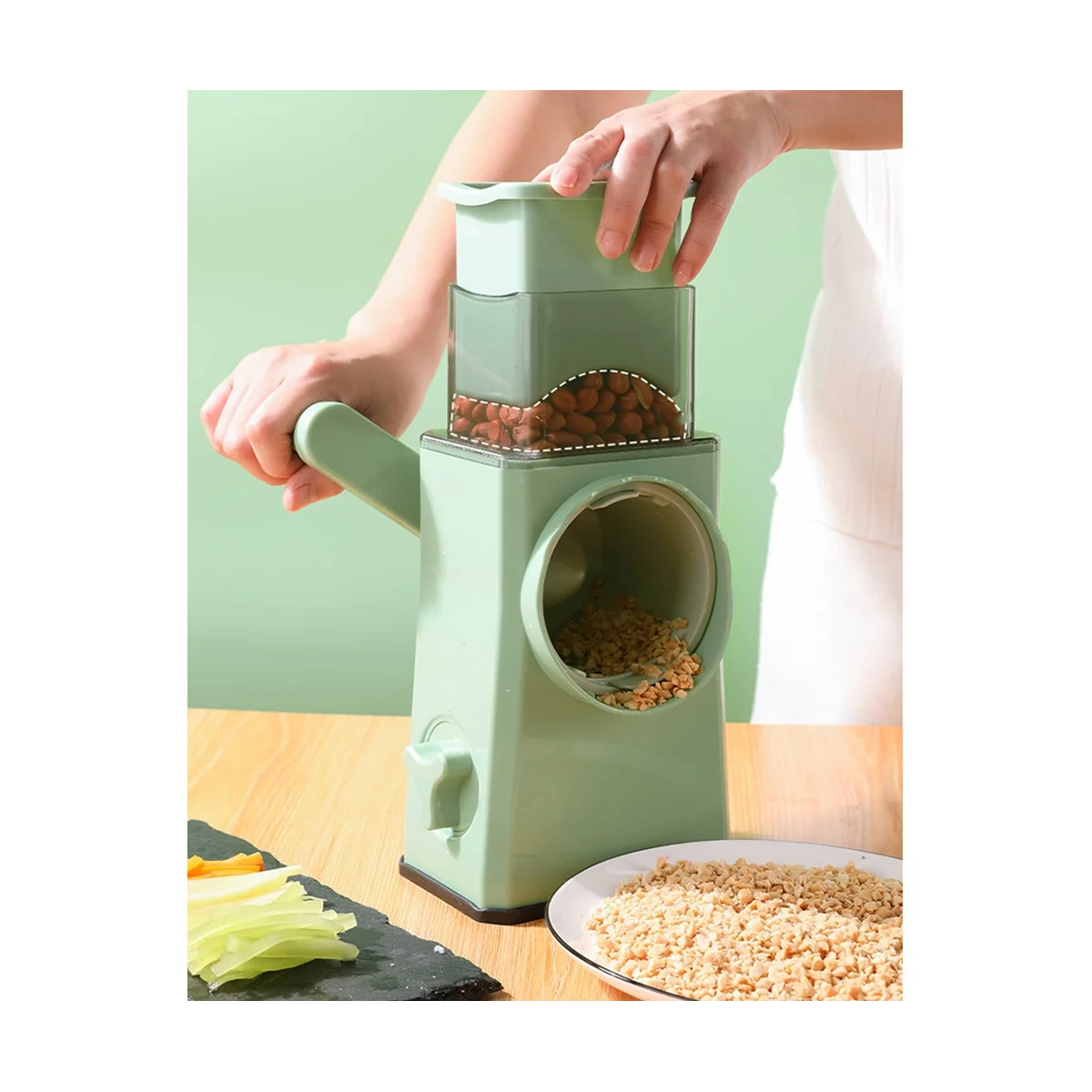 Многофункциональный Нож для овощей 4 в 1 кухонная нарезка фруктов салатов