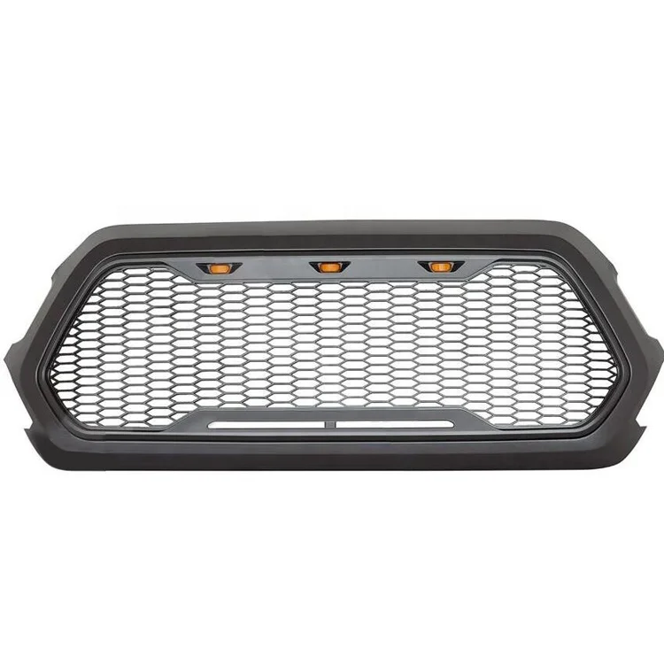 

Front Grille Bumper Hood Mesh Grill for Tacoma Grill 07-13 with LED Auto Parts