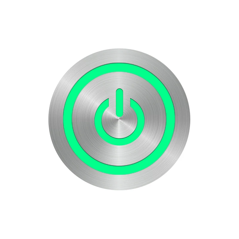 

Металлический кнопочный переключатель, 25 мм, 15 А, 220 В, 24 В, 12 В