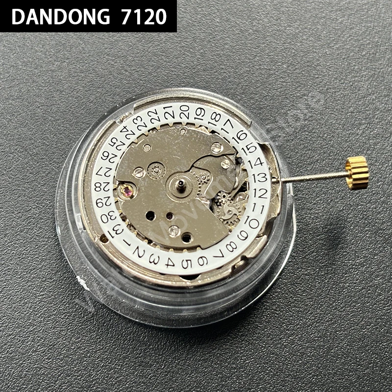 

High Accuracy Watch Movement 7120 Three Hands Single Calendar At 3 o'clock Date Movement Original Automatic Mechanical Movement