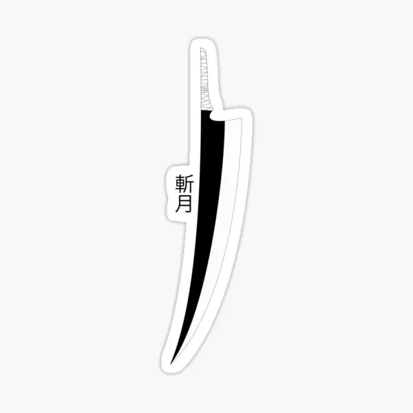 Zangetsu Shikai  10PCS Stickers for Room Window Cartoon Car Home Anime Print Kid Decorations Water Bottles Laptop Living Room