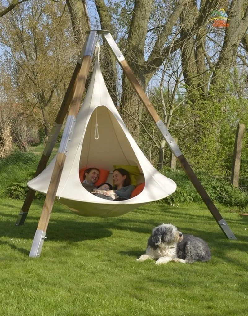 

outdoor Sofa Bed swings Camping Teepees for Kids Adults Silkworn Cocoon Hanging Swing Hammock tent for Hamaca Patio Furniture