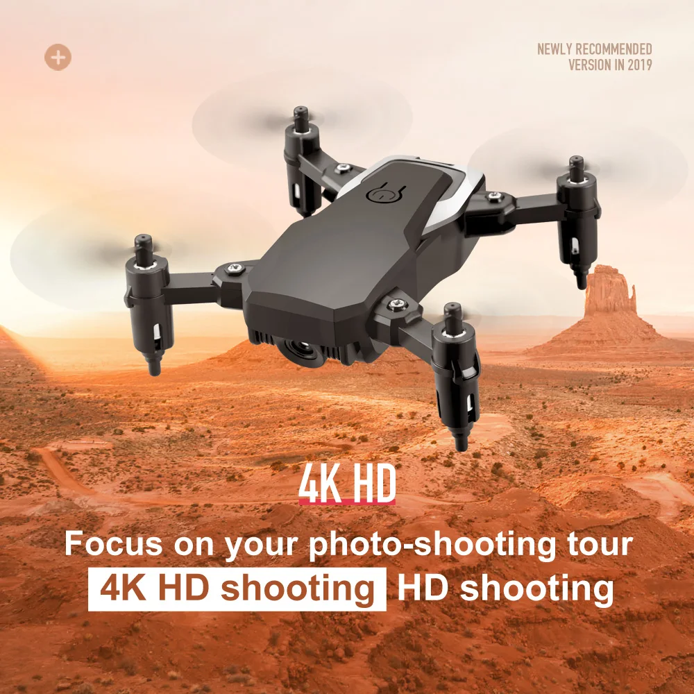 LF606 RC Drone Optical Flow Localization 4K 1080P HD Camera Height Hold RC Helicopter Foldable Quadcopter Mini Drone Gift Toys enlarge