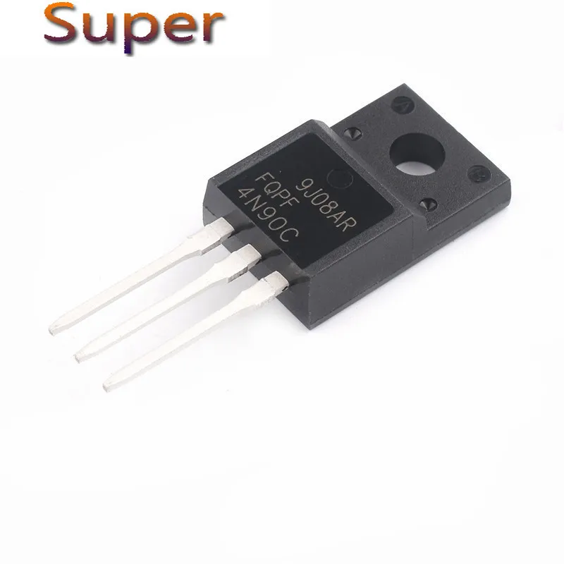 

10pcs/lot FQPF4N90C TO-220F 4N90 4N90C N-Channel MOSFET