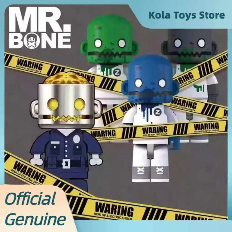 Фото Оригинальные игрушки-сюрпризы Mr. Bone: миниатюрные фигурки второго поколения в постапокалиптическом стиле для взрослых коллекционеров №4
