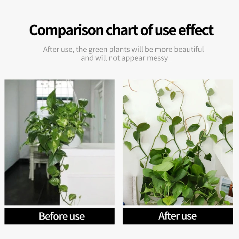Самоклеящаяся фиксированная застежка-крючок для подъема растений настенный