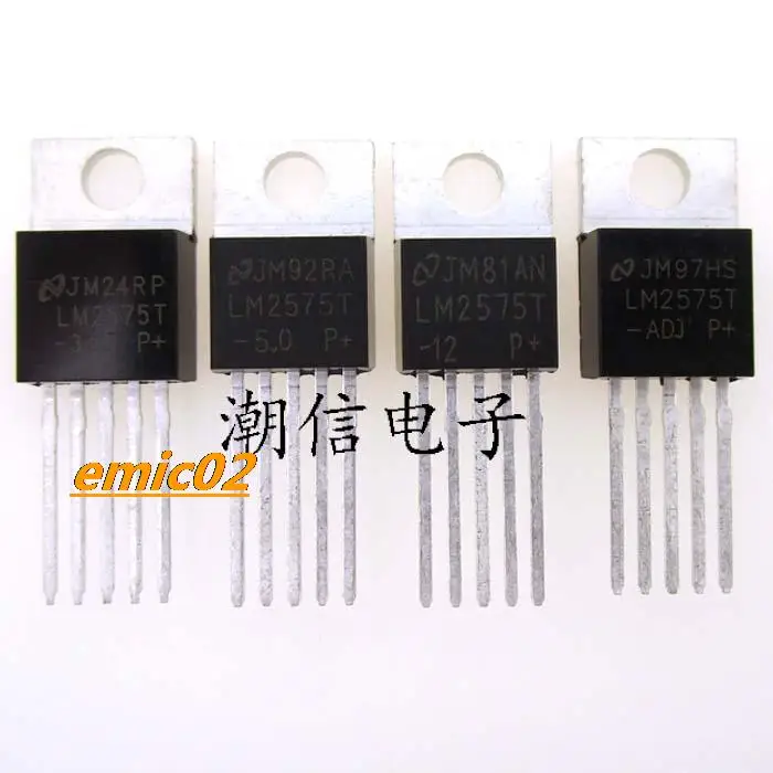 

10pieces LM2575T-3.3 LM2575T-5.0 LM2575T-12 LM2575T-ADJ