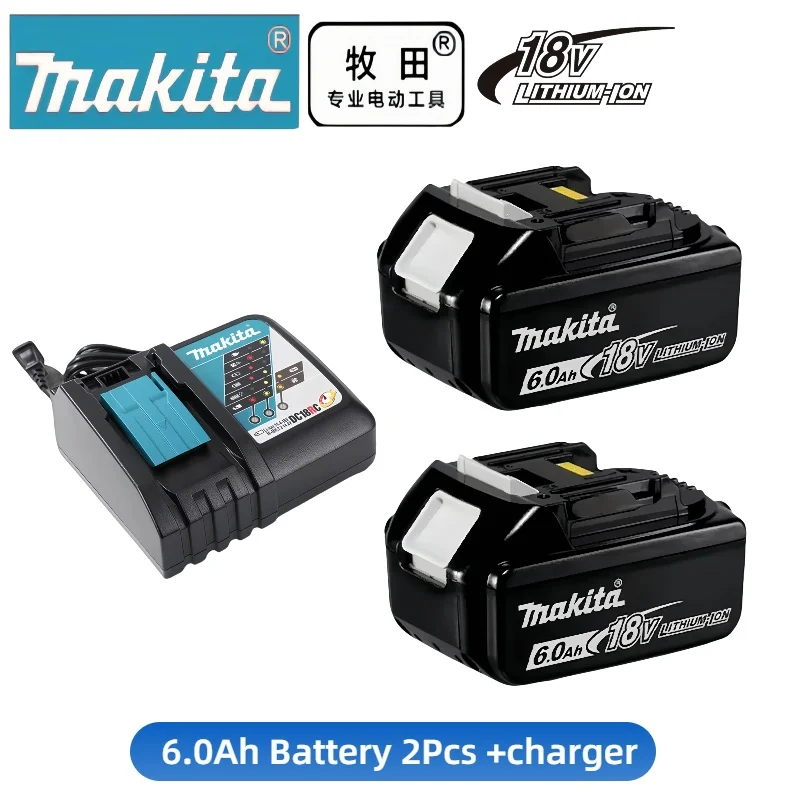 Перезаряжаемый аккумулятор Makita 18 В 6 А