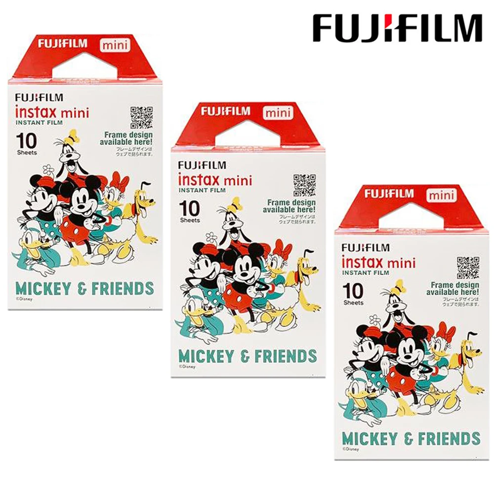 

30PCS Fujifilm Instax Mini 11 film New Mickey and Friends Photo paper