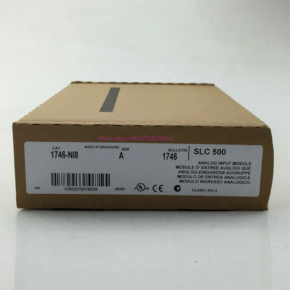 Новый заводской герметичный аналоговый входной модуль 1746-NI8 SER A SLC 500 1746NI8