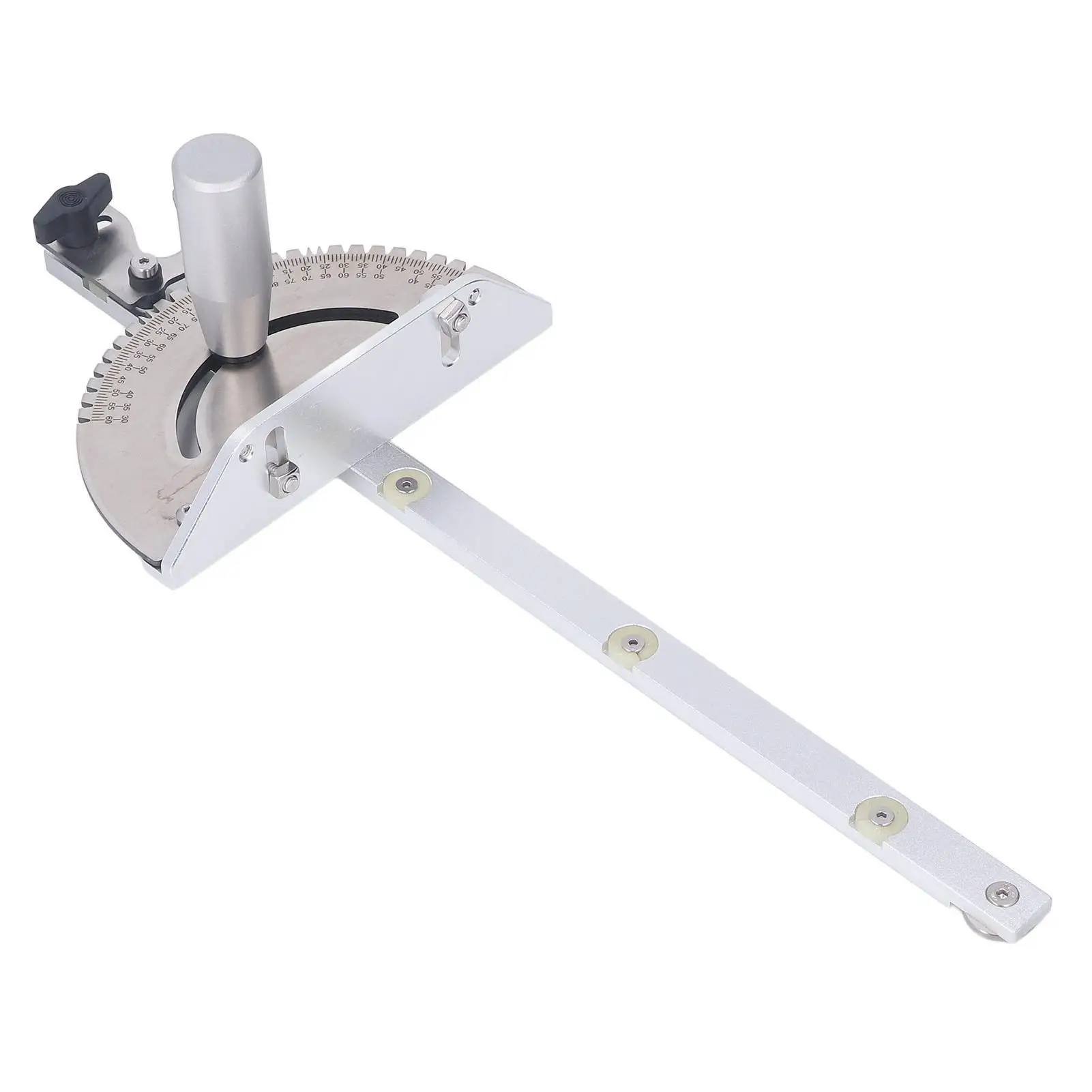 Регулируемый торцовочный калибр настольной пилы с прозрачной шкалой — прочный