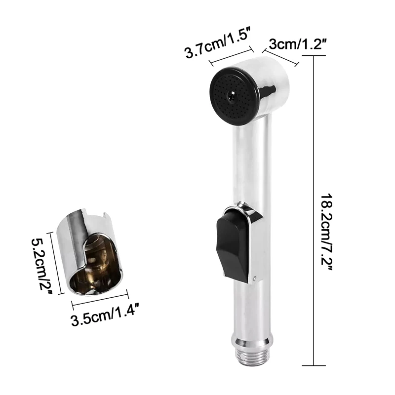 Шланговый распылитель гигиенический набор спрей для душа кронштейн унитаза и