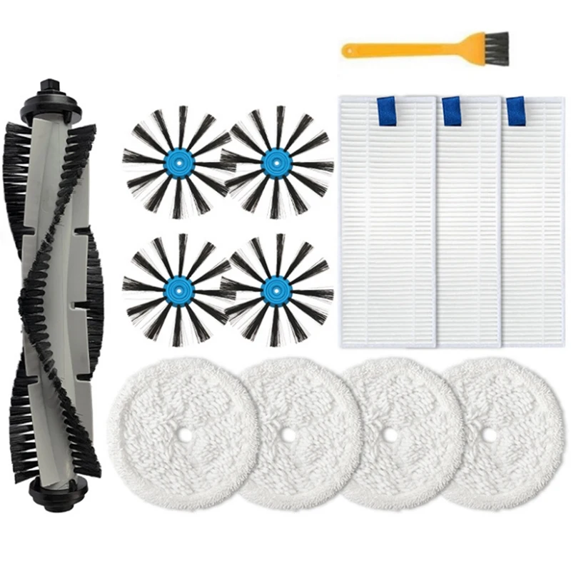 

Roller Brush Side Brush HEPA Filter Mop Cloth For Bissell 3115 Sweeping Robot Replacement Accessories