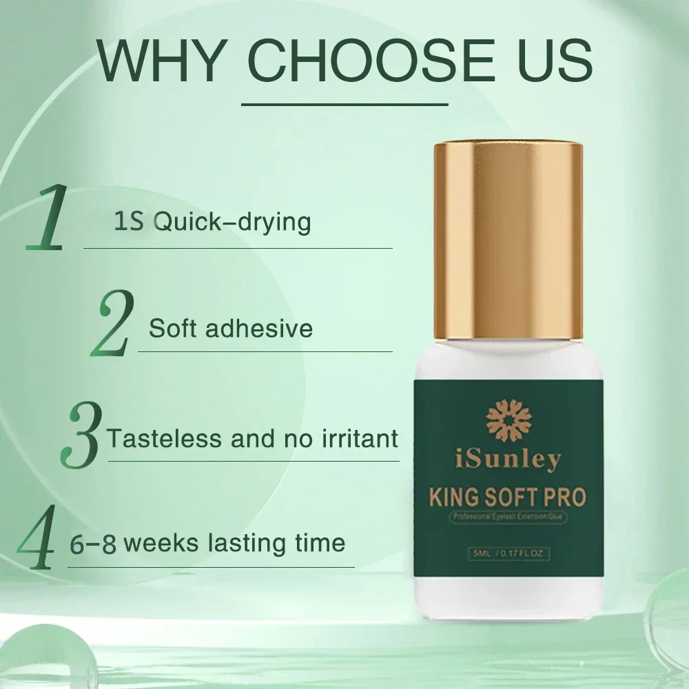 Новое поступление профессиональный быстросохнущий клей ISunley для наращивания