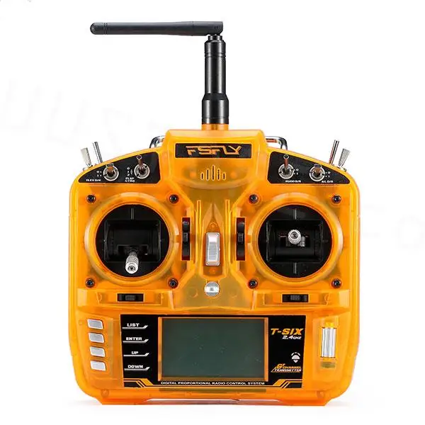 

Передатчик FsFly T-six 2,4 ГГц 6CH DSM2 совместимый с S603 DSM2 приемник для FPV радиоуправляемого вертолета квадрокоптера дрона самолета