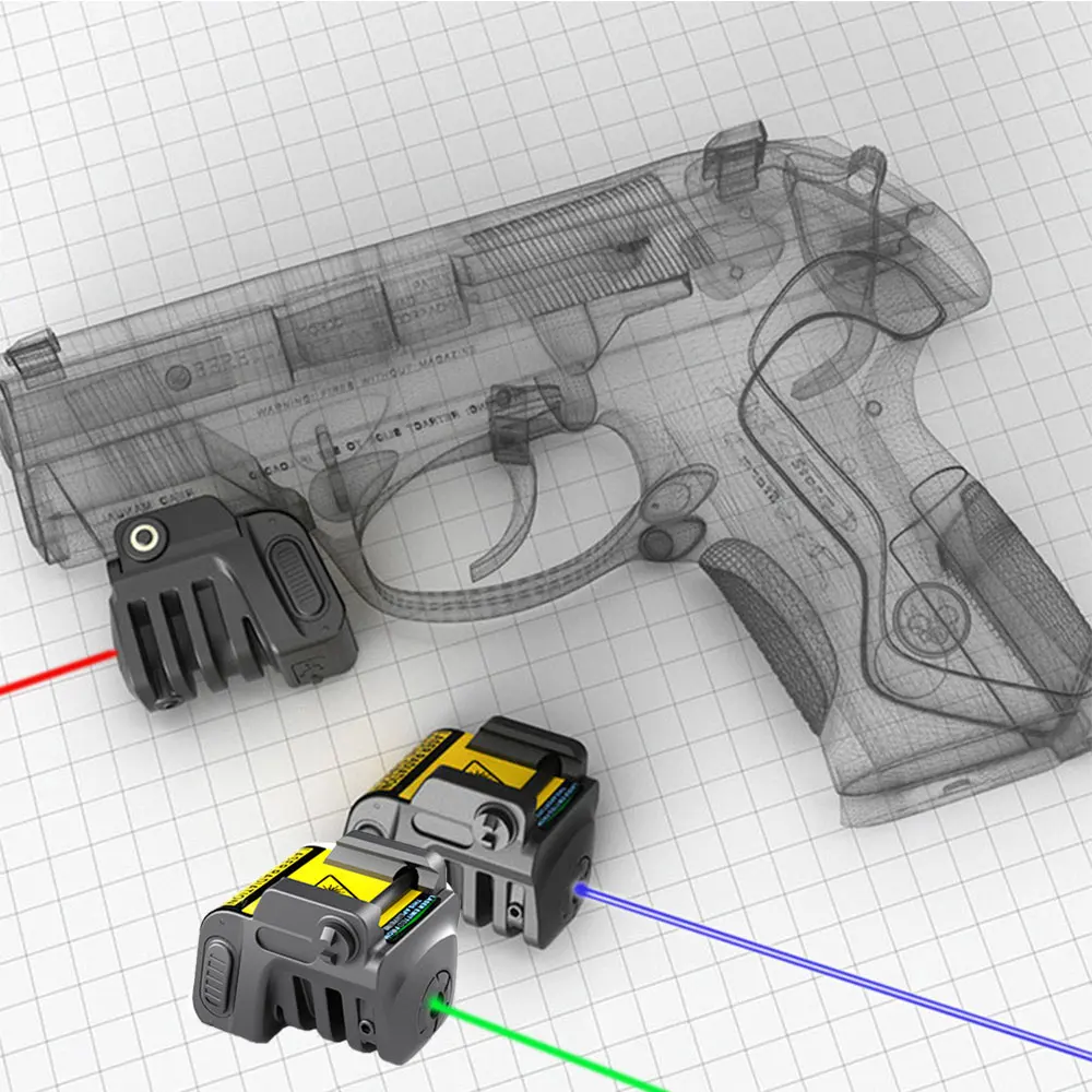 

Rechargeable Blue/Green/Red Dot Laser Sight Hunting Mira Laser Para Pistola Glock 17 Laser Glock 19 Accessory