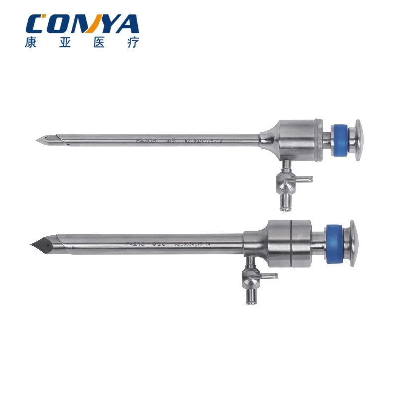 Многоразовый лапароскопический троакар из нержавеющей стали с лапароскопией