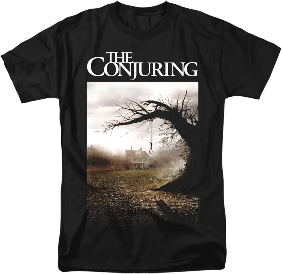 w projektowaniu A&ampE The Conjuring T-Shirt Tree Movie Poster Black Tee