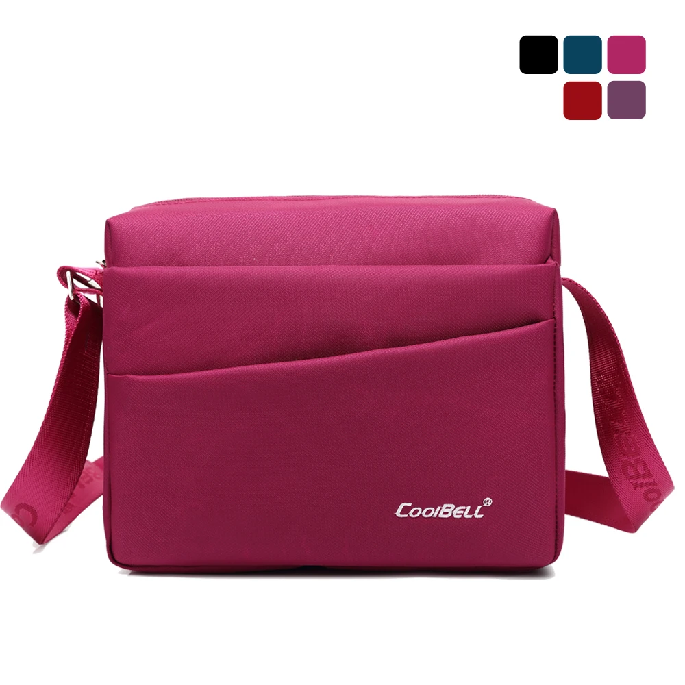 

CoolBELL 10.0 inches Unisex Laptop Shoulder Bag Waterproof Oxford Bag Messenger Bag Leisure Bag Briefcase For iPad Pro/Macbook