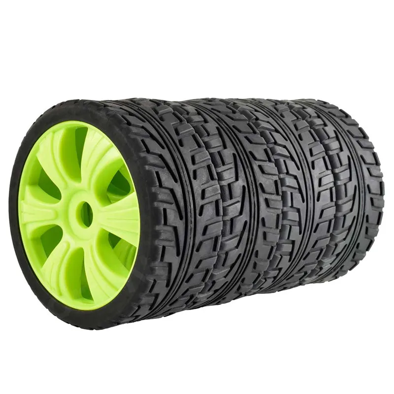Резиновые шины и колёса 100*43 мм для RC Nitro Buggy HSP