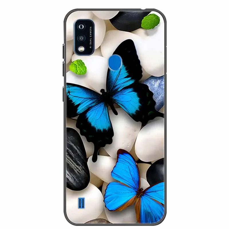 Чехол для ZTE Blade A51 роскошный силиконовый мягкий чехол из ТПУ A51/A71 защитный