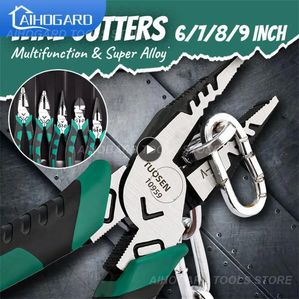 

Multifunctional Removing Pliers Wire Stripper Crimping Universal Wire Cutters Professional Tool 6inches-9 Inches