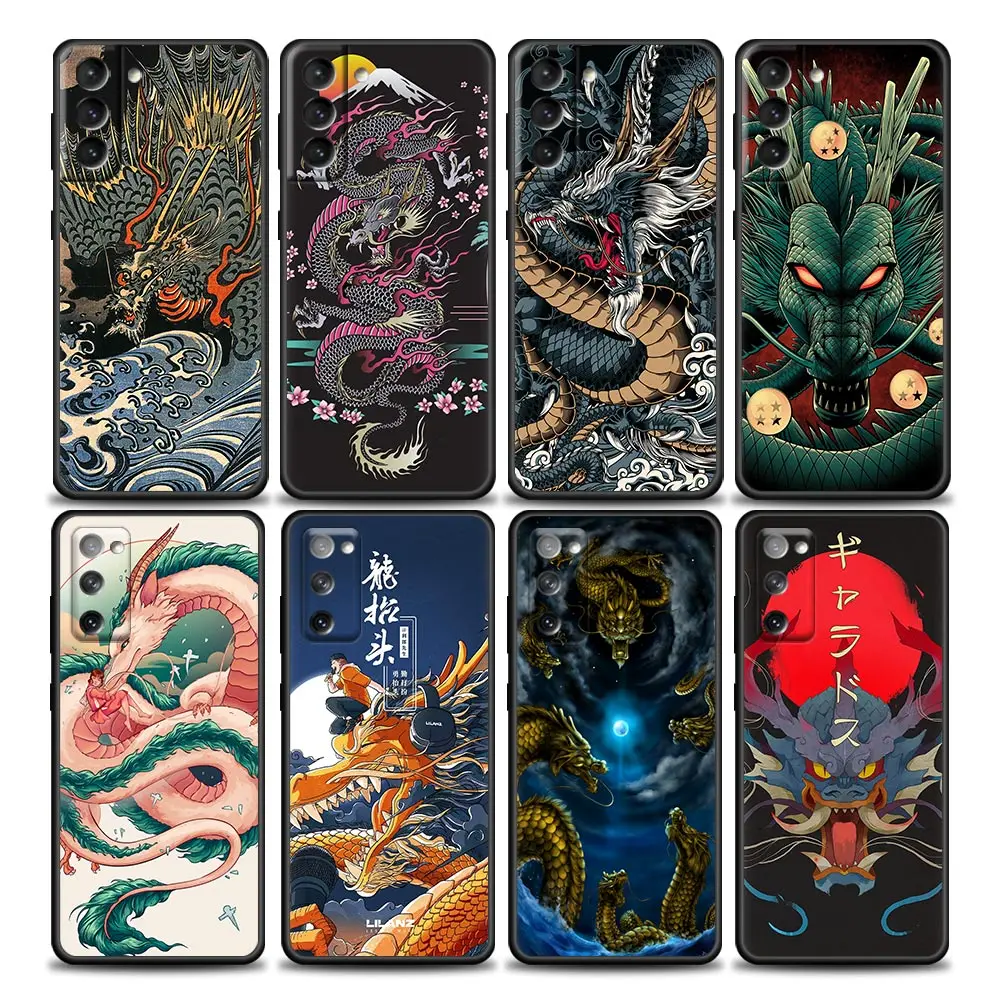 

Fashion Dragon Ball Z Animal Pattern Phone Case for Samsung Galaxy S7 S8 S9 S10e S21 S20 Fe Plus Note 20 Ultra 5G Soft Silicone