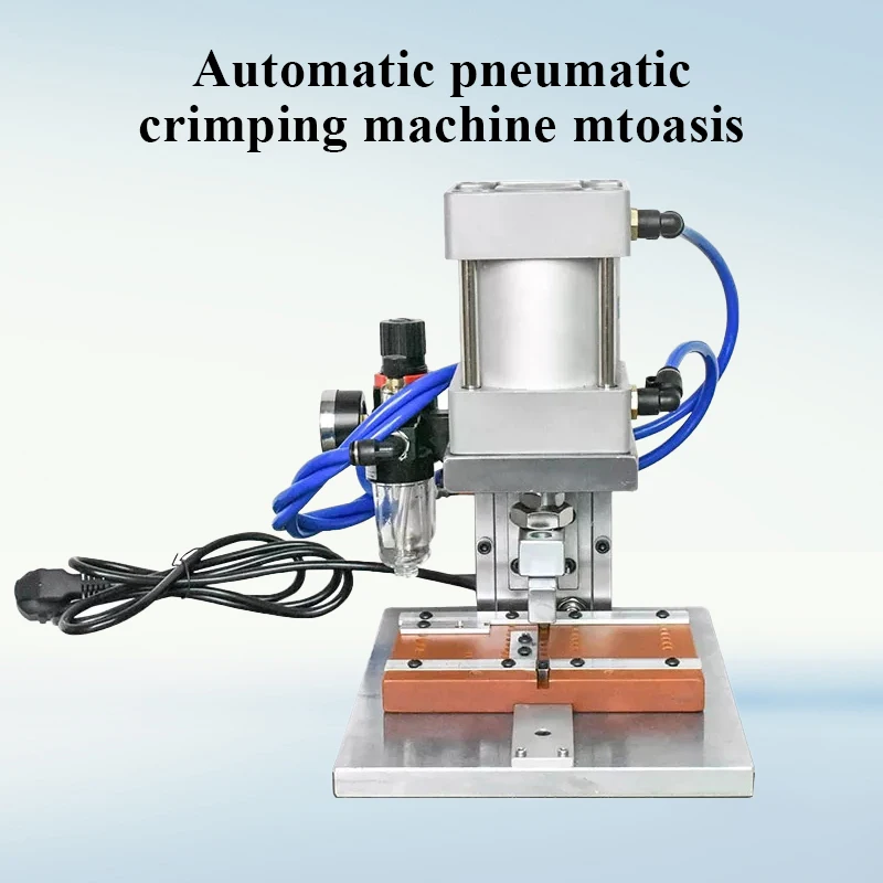 

Computer Cable And Line Automatic Crimping Machine IDC Head Automatic Riveting Press Rowing Machine Pneumatic Crimping Machine
