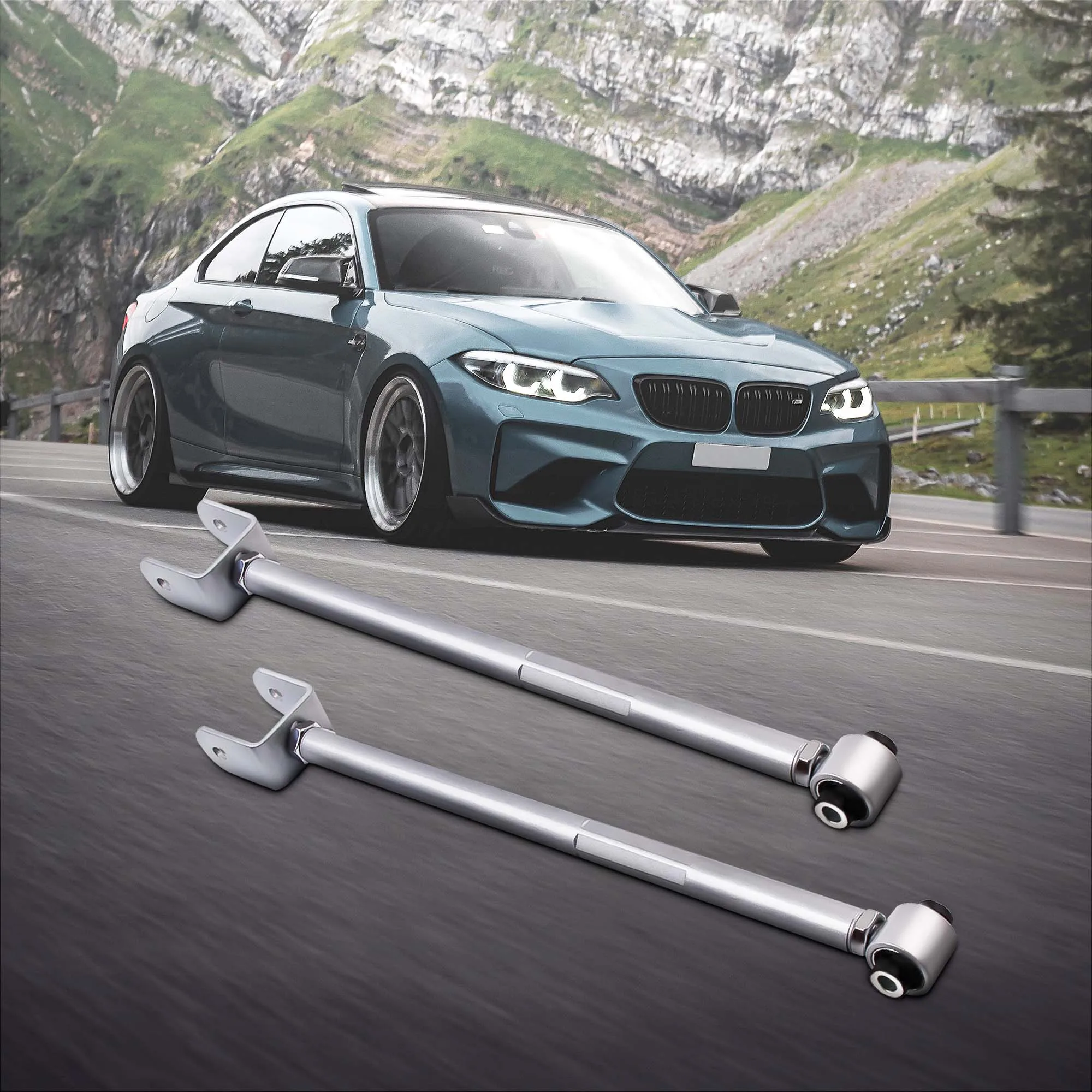 

Наборы Coilover для BMW E36, E46, M3 316, 318, 323, 328, Регулируемые задние и нижние ручки управления, наборы задних погружений