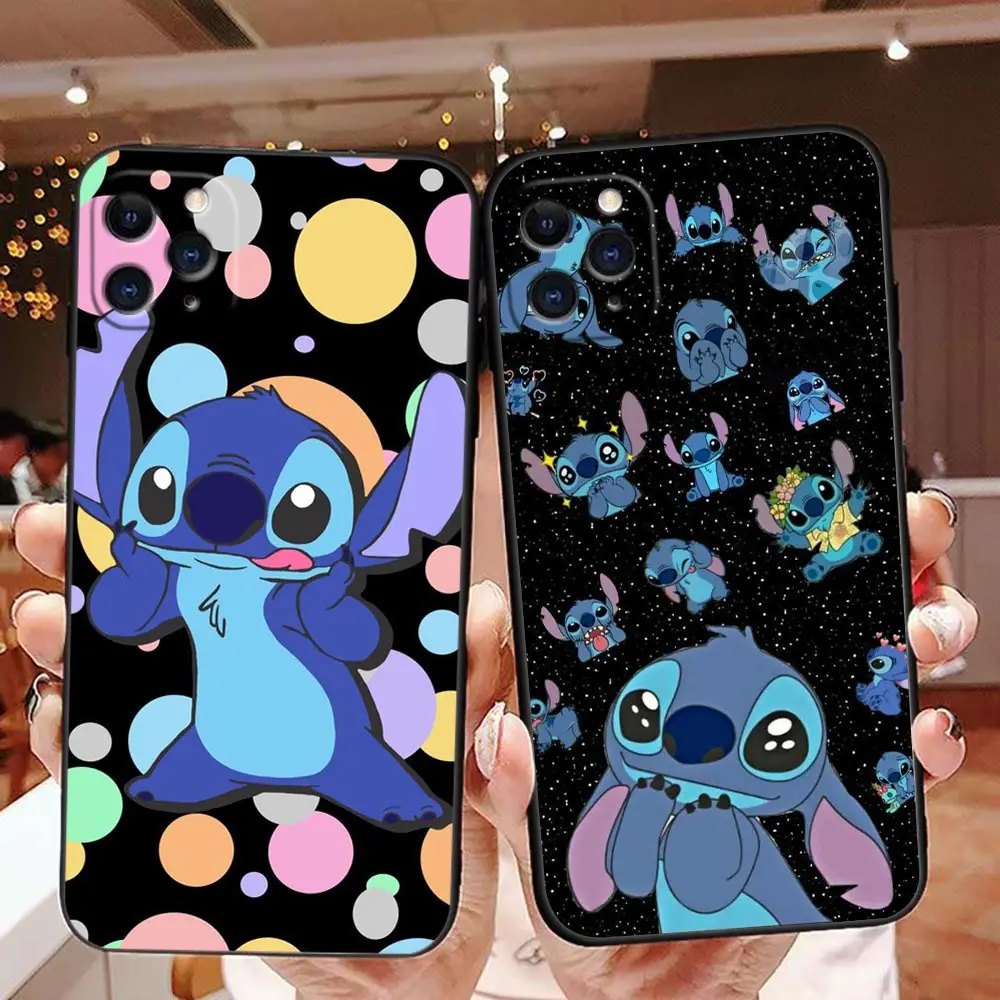 

Cartoon Baby Stitch Cover Phone Shell Case For IPhone 14 11 12 13 PRO Apple 6 7 6S 8 Plus X XR XS MAX TPU Funda Capa Coque Para