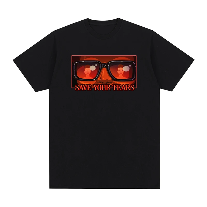 

The Weeknd 90s Vintage Oversize Black Men T shirt New TEE TSHIRT Womens tops