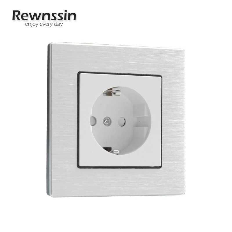 

Розетки настенные алюминиевые с ЖК-индикатором, 16 А, 220 В