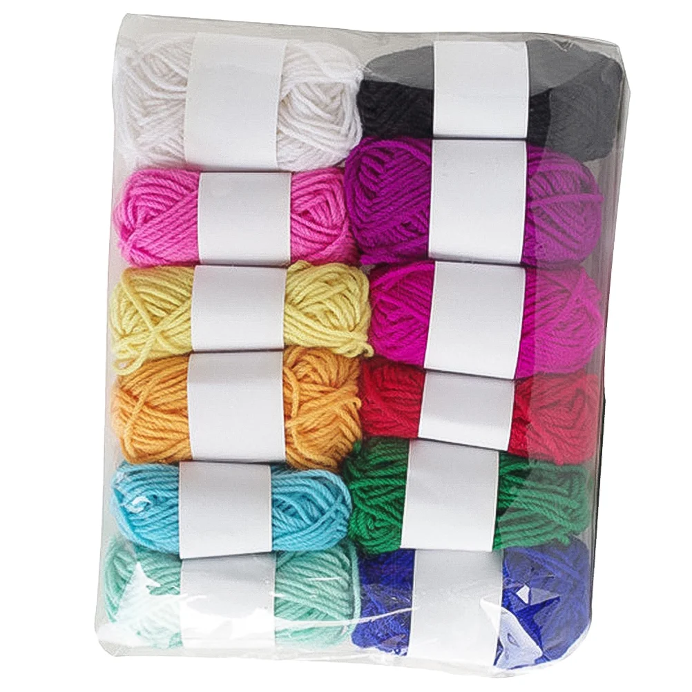 

Yarn Knitting Crochet Woolcotton Acrylic Hand Sweater Weaving Crocheting Blanket Diy Line Cloth Woven Chunky Thick Thread