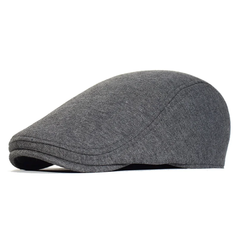 

Fashion 2023 Men Berets Cotton Soft Top Casual Beanie Retro Forward Cap Peak Cap Driver Hat кепка мужская кепка женская берет