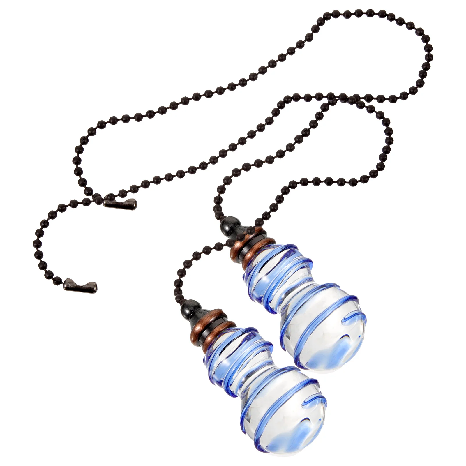 

Chain Fan Ceiling Crystal Pull Light Pendant Pulls Prism Decorative Extender Fans String Ornament Guard Shaped Car Charms Mirror