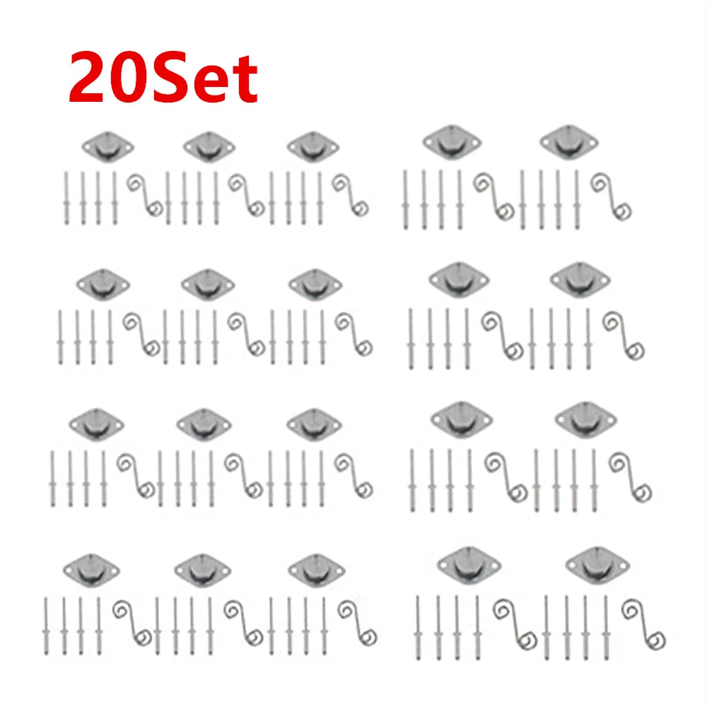 

5/16 четвертьоборотный самовыдвижной крепеж с пружиной для крепления листового металла и дверной панели, аксессуары для мотоциклов