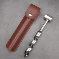 multifunctional survival settlers tool bushcraft hand auger wrench wood drill peg and manual hole maker multitool