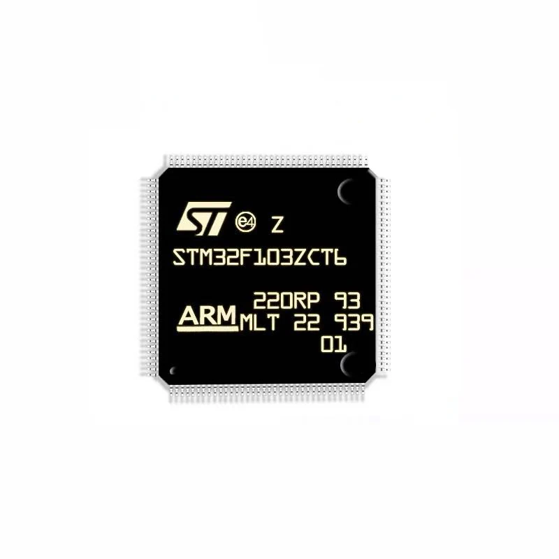 Оригинальная флэш-память STM32F103ZCT6 STM32F103ZET6 LQFP-144 32-битный микроконтроллер MCU